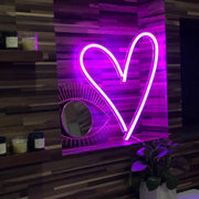 Heart Neon Sign