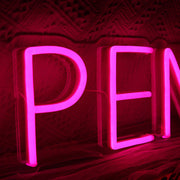 Heart Open Neon Sign