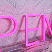 Heart Open Neon Sign