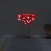 Heart Panty Neon Sign