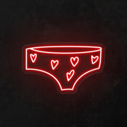 Heart Panty Neon Sign