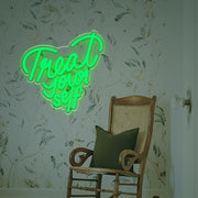 Heart-Shaped Treat Yourself LED Neon Sign