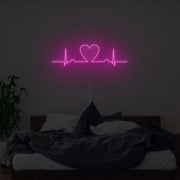 Heartbeat Neon Sign