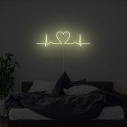 Heartbeat Neon Sign