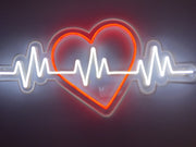 Heartbeat Neon Sign