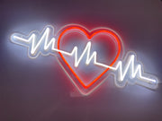 Heartbeat Neon Sign