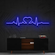 Heartbeat Neon Sign