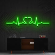 Heartbeat Neon Sign