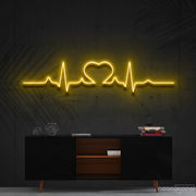 Heartbeat Neon Sign