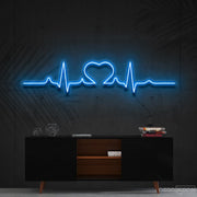 Heartbeat Neon Sign