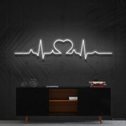 Heartbeat Neon Sign