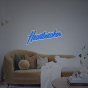 Heartbreaker LED Neon Sign