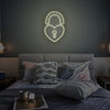 Heartlock For Love Neon Sign