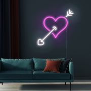 Hearts Neon Sign