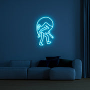 Heavy Head Neon Sign