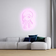 Heavy Head Neon Sign