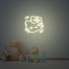 Hello Kitty Happy Face Neon Sign Lights Night Lamp Led Neon Sign Light For Home Party