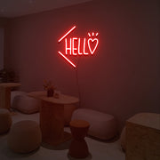 Hello Neon Sign Lights Night Lamp Led Neon Sign Light For Home Party