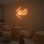 Hello Neon Sign Lights Night Lamp Led Neon Sign Light For Home Party