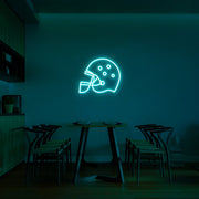 Helmet Neon Sign