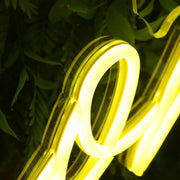 Here Come The Yellow Custom Neon Sign