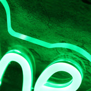 Hero JKW Green Neon Sign