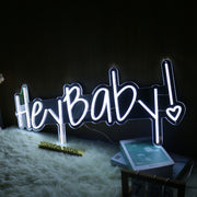 Hey Baby Neon Sign