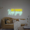 Hey Warrior Keep Going LED Neon Sign