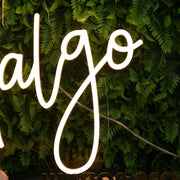 Hidalgo Yellow Neon Sign