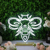 High Detailed Bee White Neon Sign