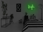 High Neon Sign