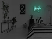 High Neon Sign