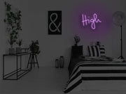 High Neon Sign