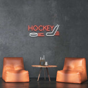 Hockey Neon Sign