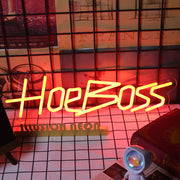 Hoeboss Neon Sign