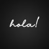 Hola Neon Sign