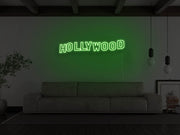 Hollywood Hills Neon Sign