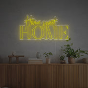 Home Sweet Home By Rome Font LED Neon Sign