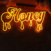 Honey Orange Custom Neon Sign