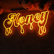 Honey Orange Custom Neon Sign