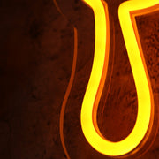 Honey Orange Custom Neon Sign