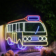 Hong Kong Yellow Bus Neon Sign