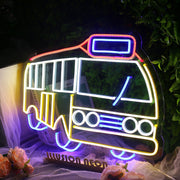 Hong Kong Yellow Bus Neon Sign