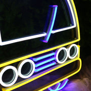 Hong Kong Yellow Bus Neon Sign