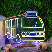 Hong Kong Yellow Bus Neon Sign