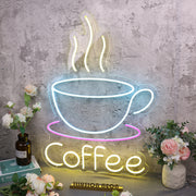 Hot Coffee Custom Neon Sign