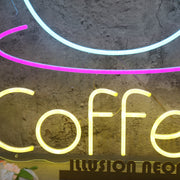 Hot Coffee Custom Neon Sign