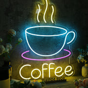 Hot Coffee Custom Neon Sign