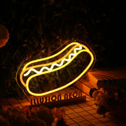 Hot Dog Custom Neon Sign