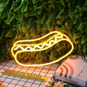 Hot Dog Custom Neon Sign